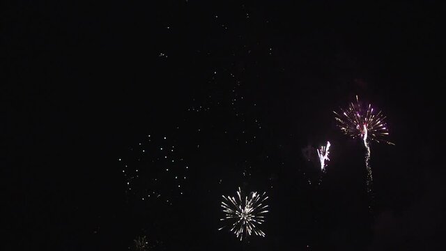 Slow Motion Fireworks