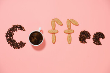 good morning, donuts and coffee