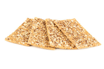 Crackers with seeds
