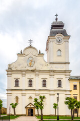 View at theChuech of Saint Ghost in the streets of Levoca, Slovakia