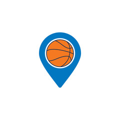 pin sport logo , sport location logo