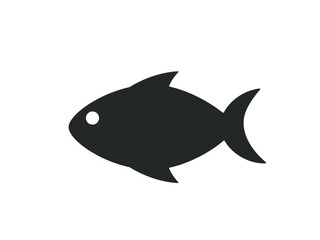 Fish icon. Fish vector illustration. 