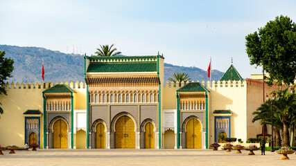 Königspalast in Fes Marokko
