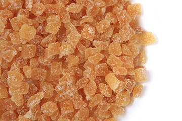 candied ginger texture