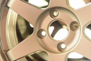 Hole of mag car wheel 