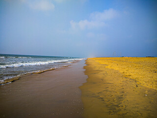 beach and sea