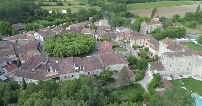 Fourc&egrave;s back travelling, Dordogne, labelled Les Plus Beaux Villages de France