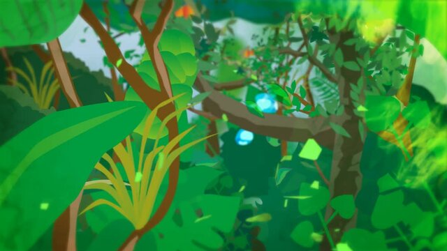 ジャングル背景