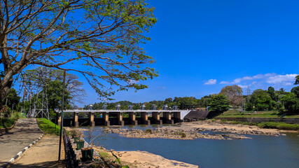 The Polgolla Barrage (aka Polgolla Dam), is a barrage built across the Mahaweli River at Polgolla, Sri Lanka. 