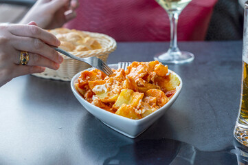 BRAVA POTATOES IN A BOWL