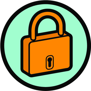 vector lock icon