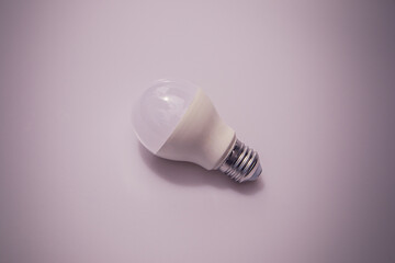 Light bulbs on a white background.