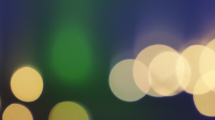 Natural Multicolored Bokeh Garland Particles Effect Photo Overlays Background Glowing Abstract Lens Lights Defocused Circles and Blur Colored Glitter Beautiful Glamour Style. Use Screen Overlay Mode.