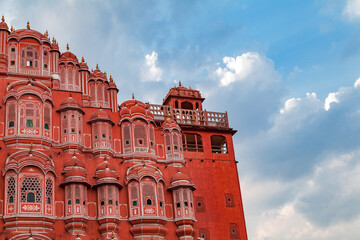 Fototapeta premium Hawa Mahal – The Palace of Winds in Jaipur, Rajasthan, India