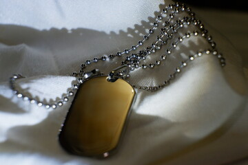 men's dog tag necklace