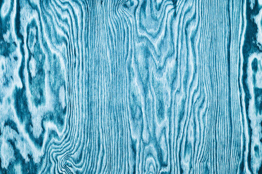 Blue wood pattern texture. Plywood wooden background