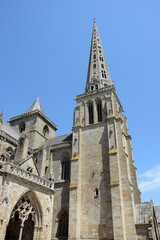 Fototapeta na wymiar Basilika St. Tugdual in Treguier, Bretagne