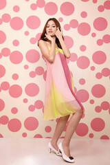 Woman posing for the camera