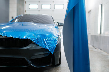 Car wrapping, protective foil or film installation