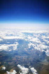 czech republic from the aircraft