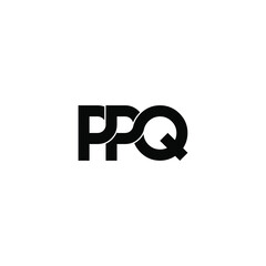 ppq letter original monogram logo design