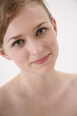Obraz premium Woman smiling at the camera