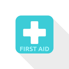 Fototapeta premium First aid kit symbol