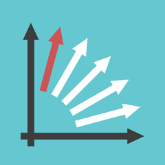 Unique arrow, axes, competition