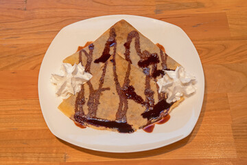 Chocolate Filling Crepes