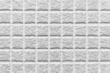 Modern white stone wall with stripes texture and seamless background