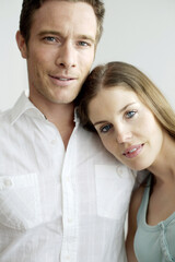 Couple posing for the camera