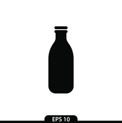 Bottle icon vector