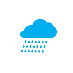 Rain icon vector