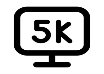 3d graphic of a happy new year sign on a blackboard, 
flat illustration of 5k vector icon. digital sign symbol