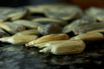 pipes in macro with black background