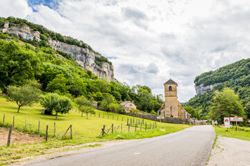 Le village de Baume les Messieurs