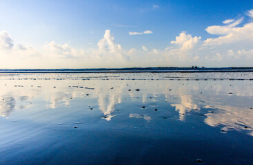 Reflection at Sea Beach