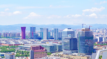 Paisaje urbano de Hospitalet de Llobregat, Barcelona, Catalunya, España, Europa