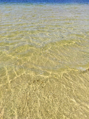 clear lake water shallow and depth