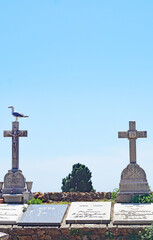 Cementerio de Montjuic en Barcelona, Catalunya, Espa&ntilde;a, Europa
