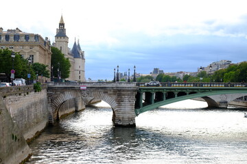 The Seine River in Paris.