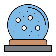 Kids Vampire outfit Concept, Vector Line Icon Design, Halloween costume Symbol, Holiday Celebrations Sign, Saints Eve festivals Stock illustration