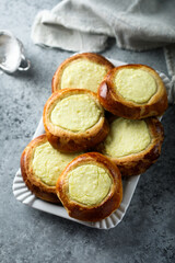 Traditional homemade cottage cheese pastry