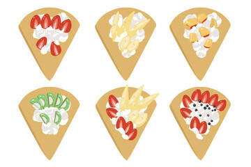 クレープ(フルーツ)(線無し)