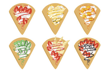 クレープ(フルーツソース)(線無し)