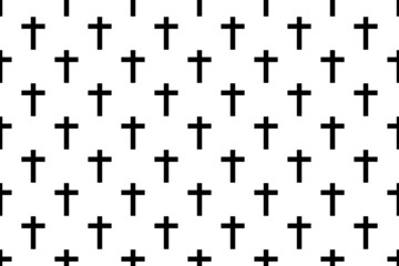 christ cross pattern seamless pattern - 362877682