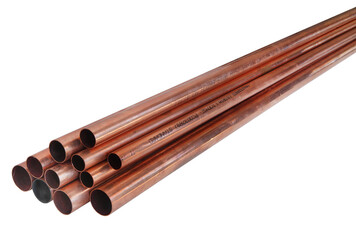 Copper tubing is most often used for heating systems, and as a refrigerant line in HVAC systems.
