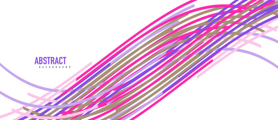 Аbstract moving colorful lines vector backgrounds for cover, placard, poster, banner or flyer