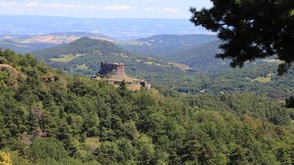 Fototapeta na wymiar château de Mural, Auvergne