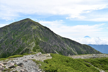 南アルプス荒川岳